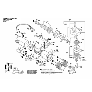 Bosch GWS 850 CE (06013787V1)